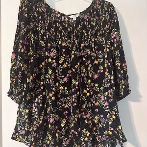 Ladies Floral Shirt